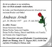 eine Anzeige
