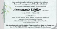 eine Anzeige