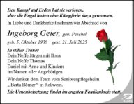 eine Anzeige